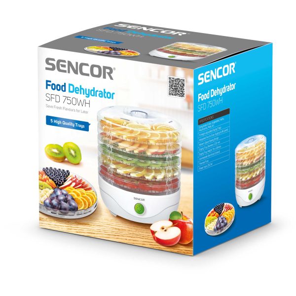 SENCOR Дехидратор на храна SFD 750WH - Image 10