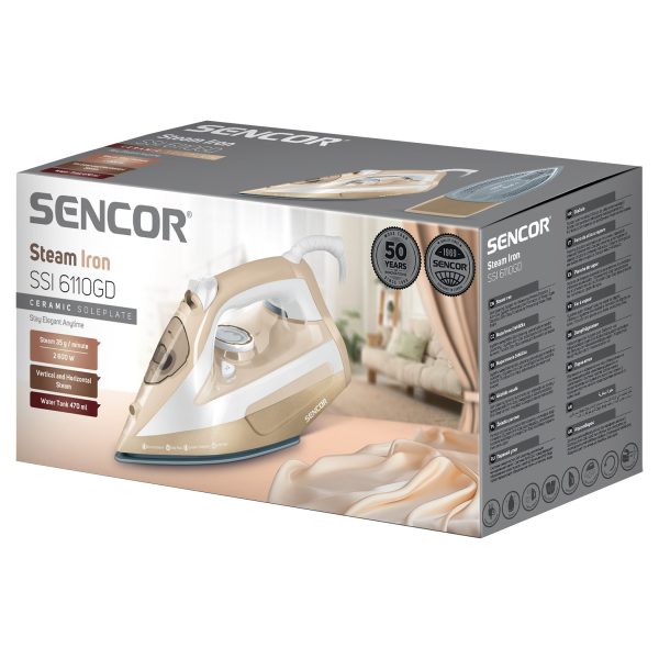SENCOR Пегла на пареа SSI 6110GD - Image 10
