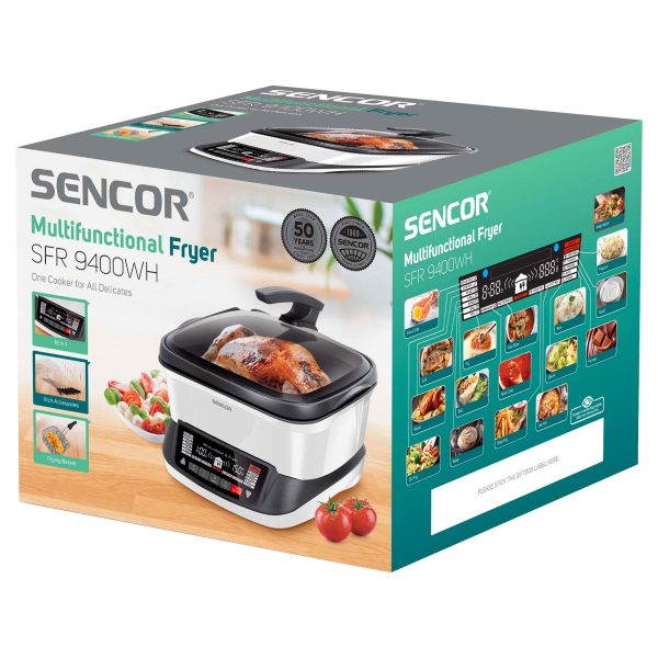 SENCOR Мултифункционална фритеза SFR 9400WH - Image 7
