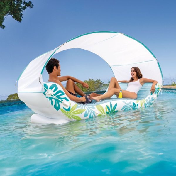 INTEX Душек со настрешница - тропски - Image 3