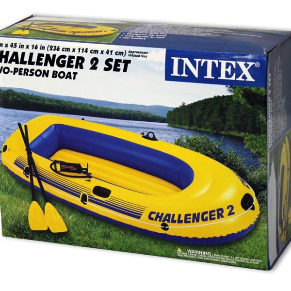 INTEX Гумен чамец Challenger 2 - Image 2