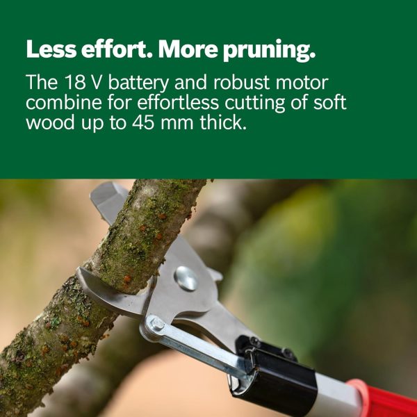 BOSCH Батериски ножици за гранки Advanced Prune 18-45 - Image 5