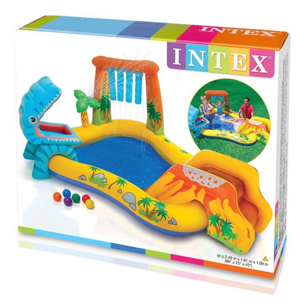 INTEX Детски базен DINOSAURUS PLAY CENTAR - Image 4
