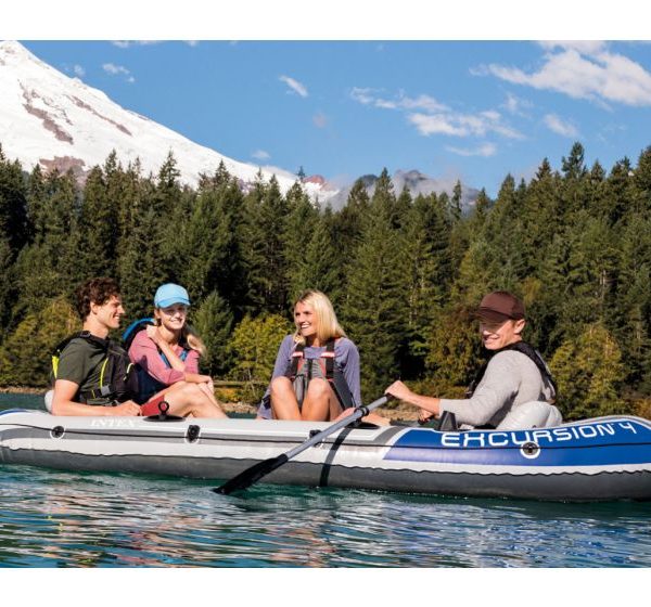 INTEX Гумен чамец Excursion за 4 лица - Image 9