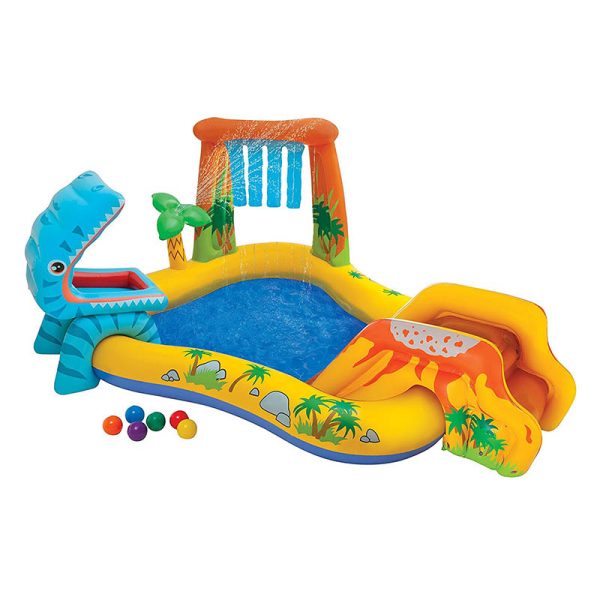 INTEX Детски базен DINOSAURUS PLAY CENTAR - Image 1