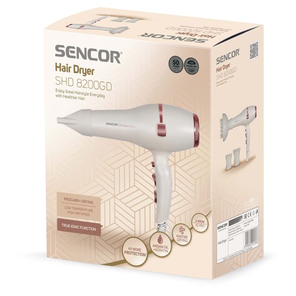 SENCOR Фен SHD 8200GD - Image 11