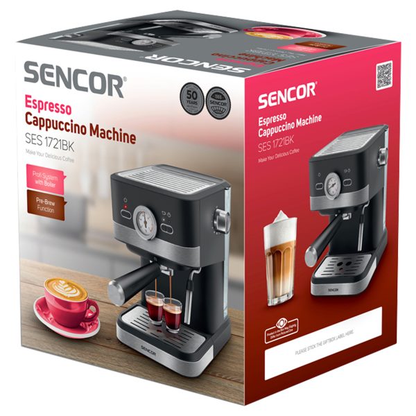 SENCOR Кафемат SES 1721BK - Image 12