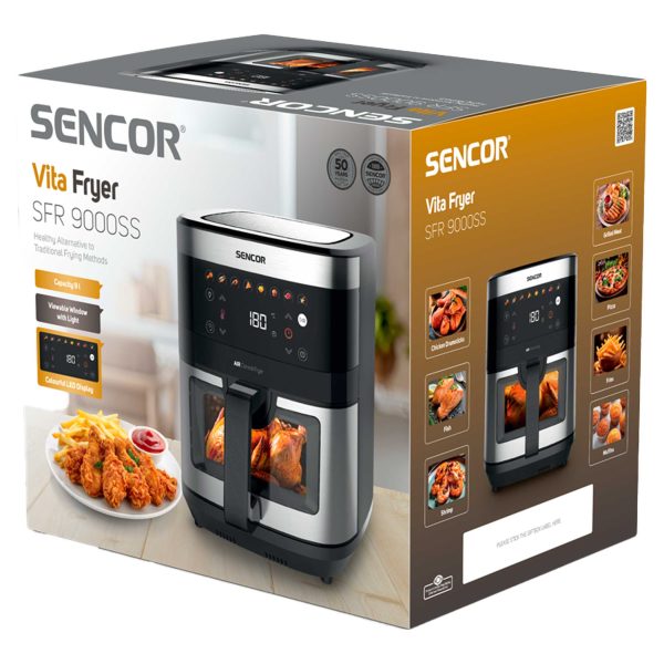 SENCOR Фритеза на топол воздух SFR 9000SS - Image 10