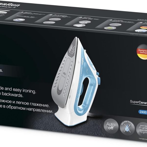 BRAUN Пегла на пареа SI 3053BL - Image 6