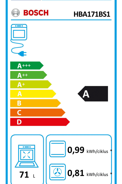 BOSCH Вградна рерна HBA 171BS1 - Image 5