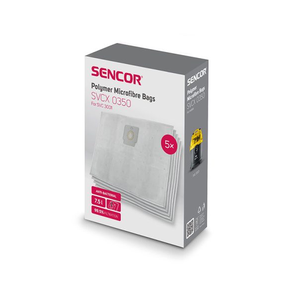 SENCOR Сет од 5 кеси за SVC 3001 - Image 1