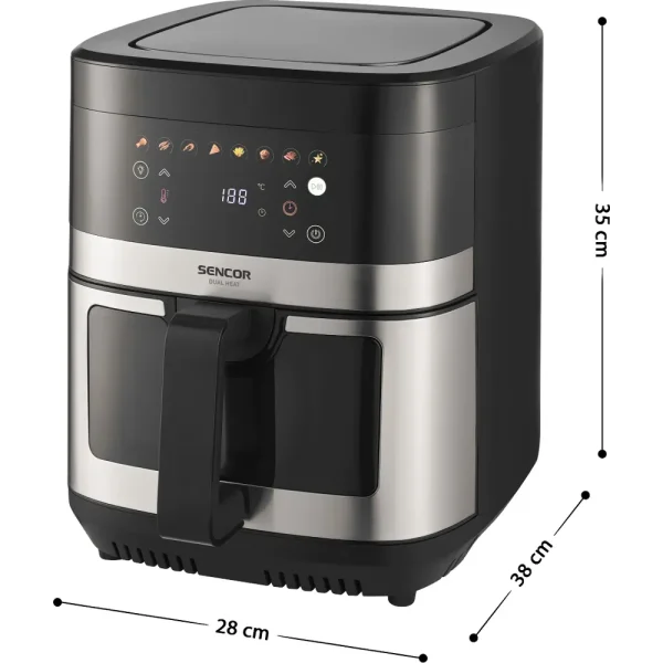 SENCOR Фритеза на топол воздух SFR 9100SS - Image 4